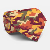 Cravate Cadeaux audacieux pour couples impression camoufla (Roulé)