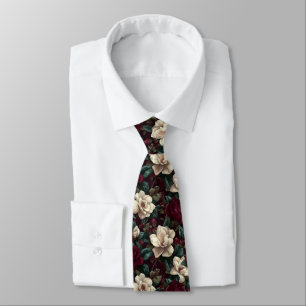 Cravate Cadeaux audacieux pour papa Gardenias Fleur