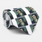 Cravate Cadeaux avec citation de Robert Burns "Inhumanité  (Roulé)