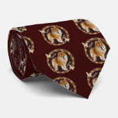 Cravate Cadeaux Chow Chow Pawprints (Roulé)