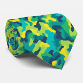 Cravate Cadeaux Classiques Pour Petit Ami Camo (Roulé)