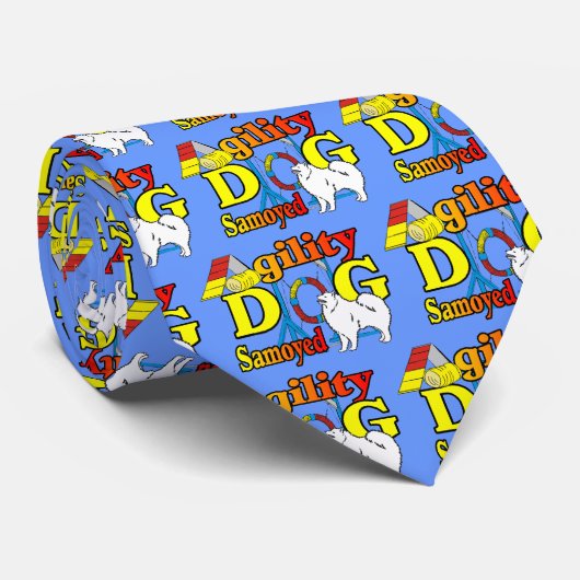 Cravate Cadeaux d'agilité Samoyé (Roulé)