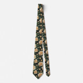 Cravate Cadeaux d'anniversaire audacieux pour mari fleurs  (Devant)