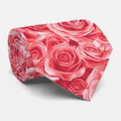 Cravate Cadeaux d'anniversaire originaux pour hommes Fleur (Roulé)