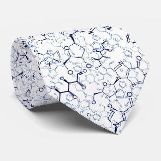 Cravate Cadeaux de chimie de formule chimique