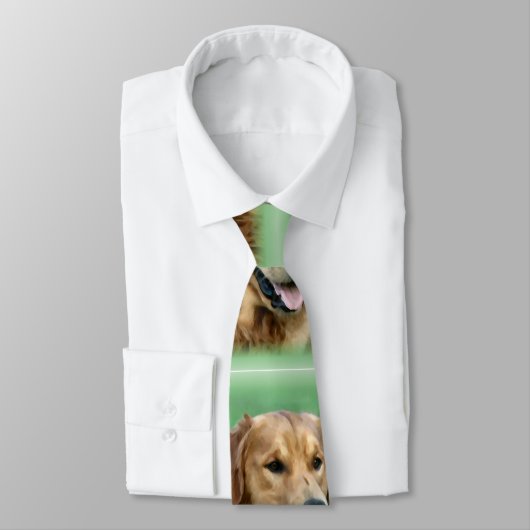 Cravate Cadeaux de golden retriever (Attaché)