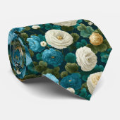 Cravate Cadeaux de la fête des pères Chic Dads Fleur de Ra (Roulé)