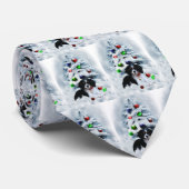 Cravate Cadeaux de Noël Cavalier King Charles Spaniel (Roulé)