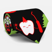 Cravate Cadeaux de Noël Dental Doctor (Roulé)