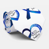 Cravate Cadeaux de Suppor de cancer du colon (Roulé)