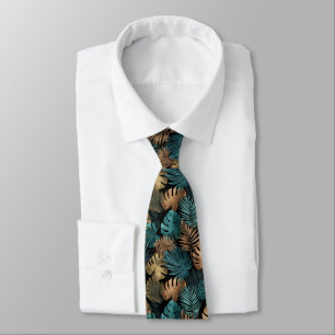 Cravate Cadeaux élégants pour hommes Fleur tropicale