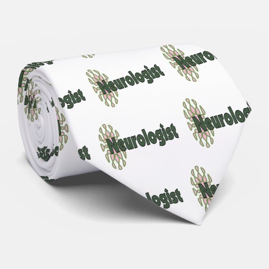 Cravate Cadeaux neurologues—Design unique (Roulé)