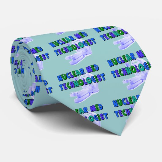 Cravate Cadeaux nucléaires de technologue de Med (Roulé)