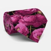 Cravate Cadeaux Papa Gras Ranunculus (Roulé)