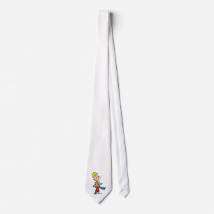 Cravate Cadeaux pour ouvrier du bâtiment avec marteau-piqu