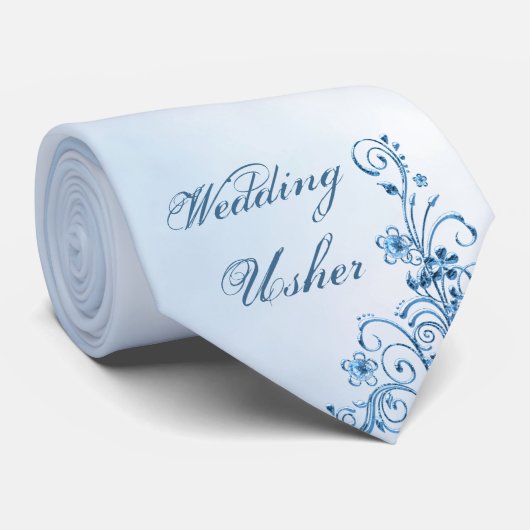 Cravate Cadeaux Usher mariage - Église Usher Custom (Roulé)