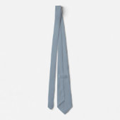 Cravate Cadet grey (solid color)  (Dos)