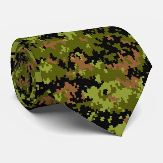 Cravate CADPAT canadien Camo (Roulé)