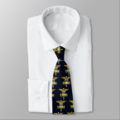 Cravate Caducée d'or (CRNA) (Attaché)