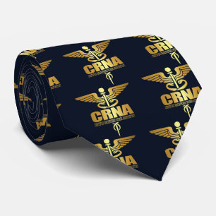 Cravate Caducée d'or (CRNA)