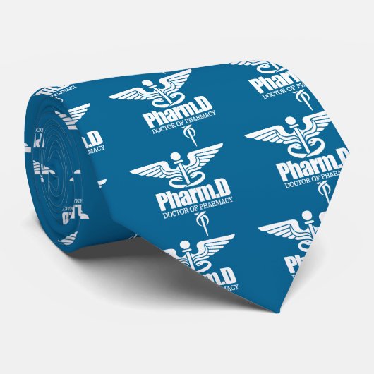 Cravate Caduceus PharmD 3 (Roulé)