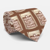 Cravate Café de qualité supérieure haricots à l'affiche ca (Roulé)