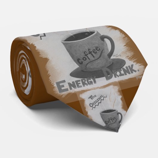 Cravate Café - la boisson originale d'énergie (Roulé)