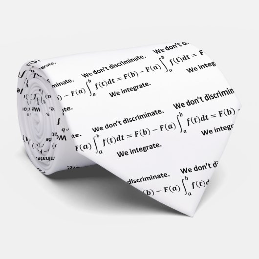 Cravate Calculus_Integration (Roulé)