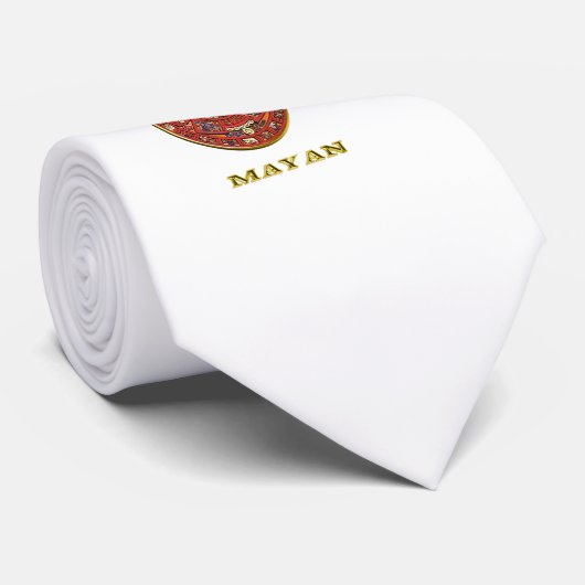 Cravate Calendrier maya (Roulé)