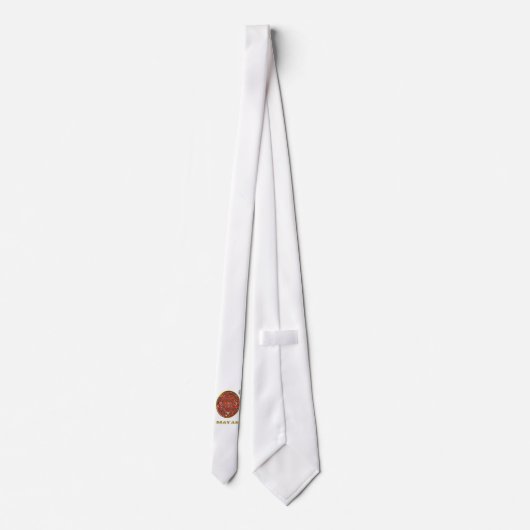 Cravate Calendrier maya (Dos)