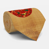Cravate Calendrier Mayan Sacred Sun du Mexique Art Necktie (Roulé)
