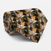 Cravate Calico Cat (Roulé)