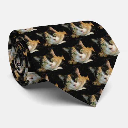 Cravate Calico Cat (Roulé)