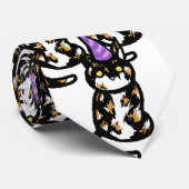 Cravate Calico Cat Celebration Tie (Roulé)