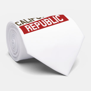 Cravate California Republic for the Holidays