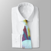 Cravate Calla Blanche Lit Des Fleurs De Coupe Artistique S (Attaché)