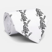 Cravate Calligraphie persane de poème "vieil homme " de (Roulé)