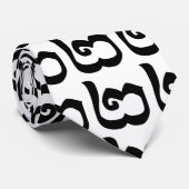 Cravate Cambodgien Numéro 2 / Deux / ២ (Pi) Khmer (Roulé)