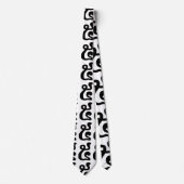 Cravate Cambodian Number 5 / Five / ៥ (Pram) Khmer Script (Devant)