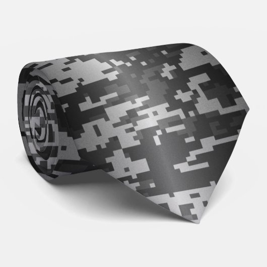 Cravate caméra numérique du soldat gris tamisé (Roulé)