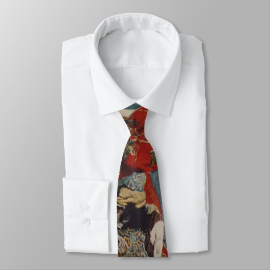 Cravate Camille Monet en costume japonais par Claude Monet (Attaché)