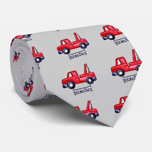 Cravate Camion de dépannage (Roulé)