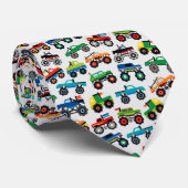 Cravate Camion de jouets Big Monster (Roulé)