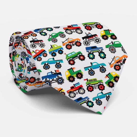 Cravate Camion de jouets Big Monster (Roulé)