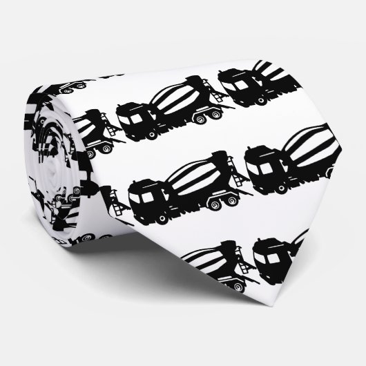 Cravate camion de mélangeur (Roulé)