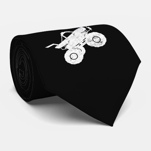 Cravate Camion de monstre (Roulé)