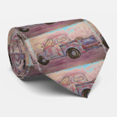 Cravate camion de patine bleue antique (Roulé)