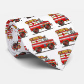 Cravate Camion de pompiers de Van Ambulance de délivrance (Roulé)