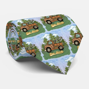 Cravate Camion de remorquage classique ancien