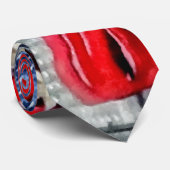 Cravate Camion d'incendie avec des tuyaux et de l'acide (Roulé)